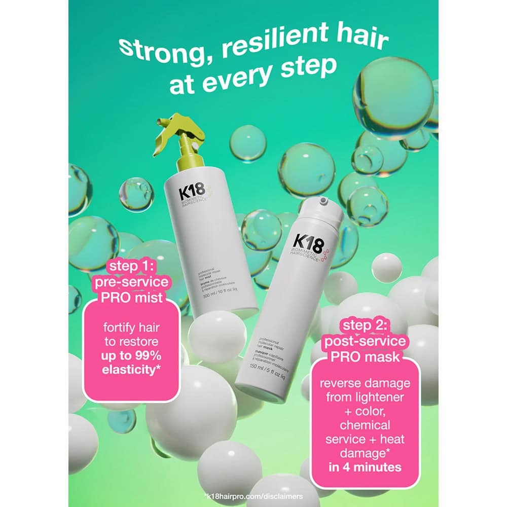 K18 Pro Peptide Starter Kit – 2x150ml Mist + 1x150ml Mask - GRASP