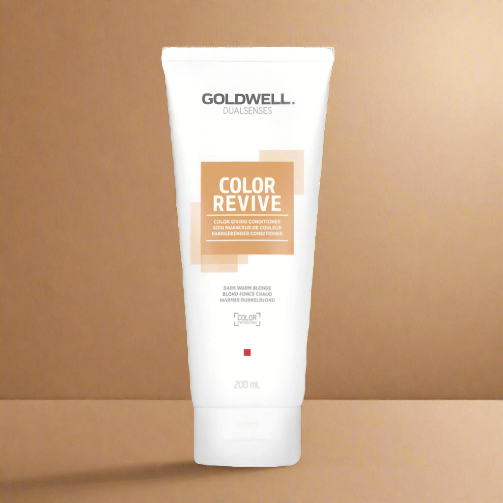 Goldwell Dualsenses Color Revive Conditioner 200ml – Dark Warm Blonde - GRASP