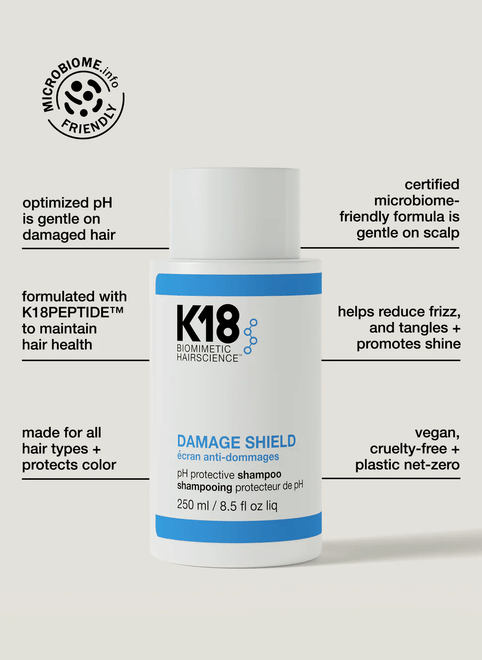 K18 Peptide Prep pH Maintenance Shampoo 250ml - GRASP