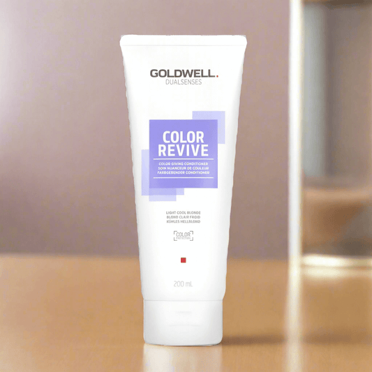 Goldwell Dualsenses Color Revive Conditioner 200ml – Light Cool Blonde - GRASP